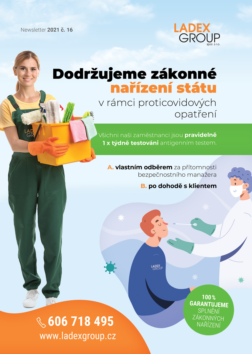 Dodržujeme zákonné nařízení státu
