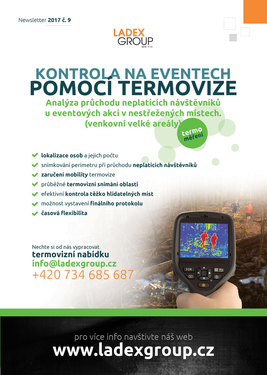 Kontrola Eventů termokamerou