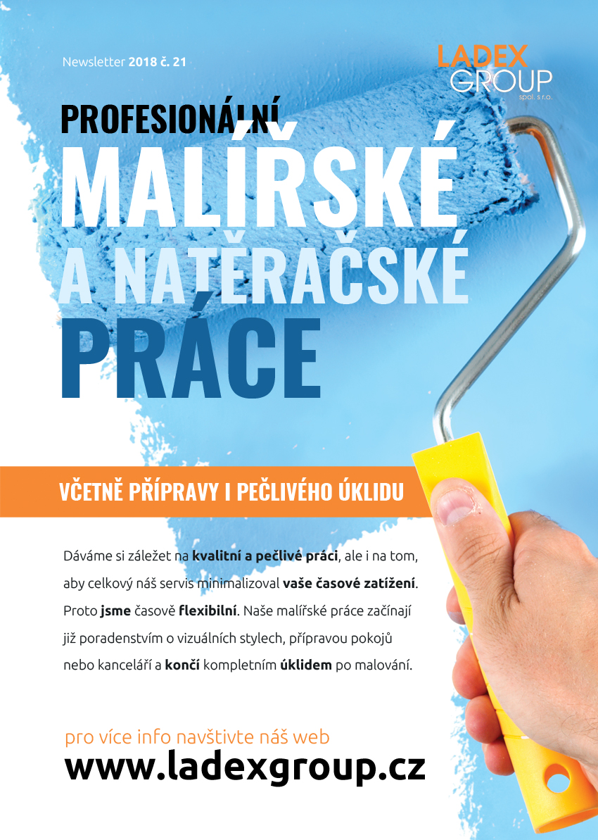 Malířské a natěračské práce