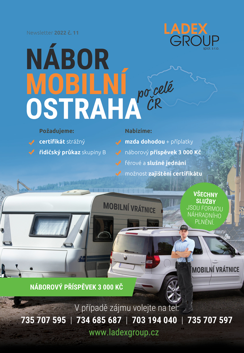 Nábor mobilní ostraha