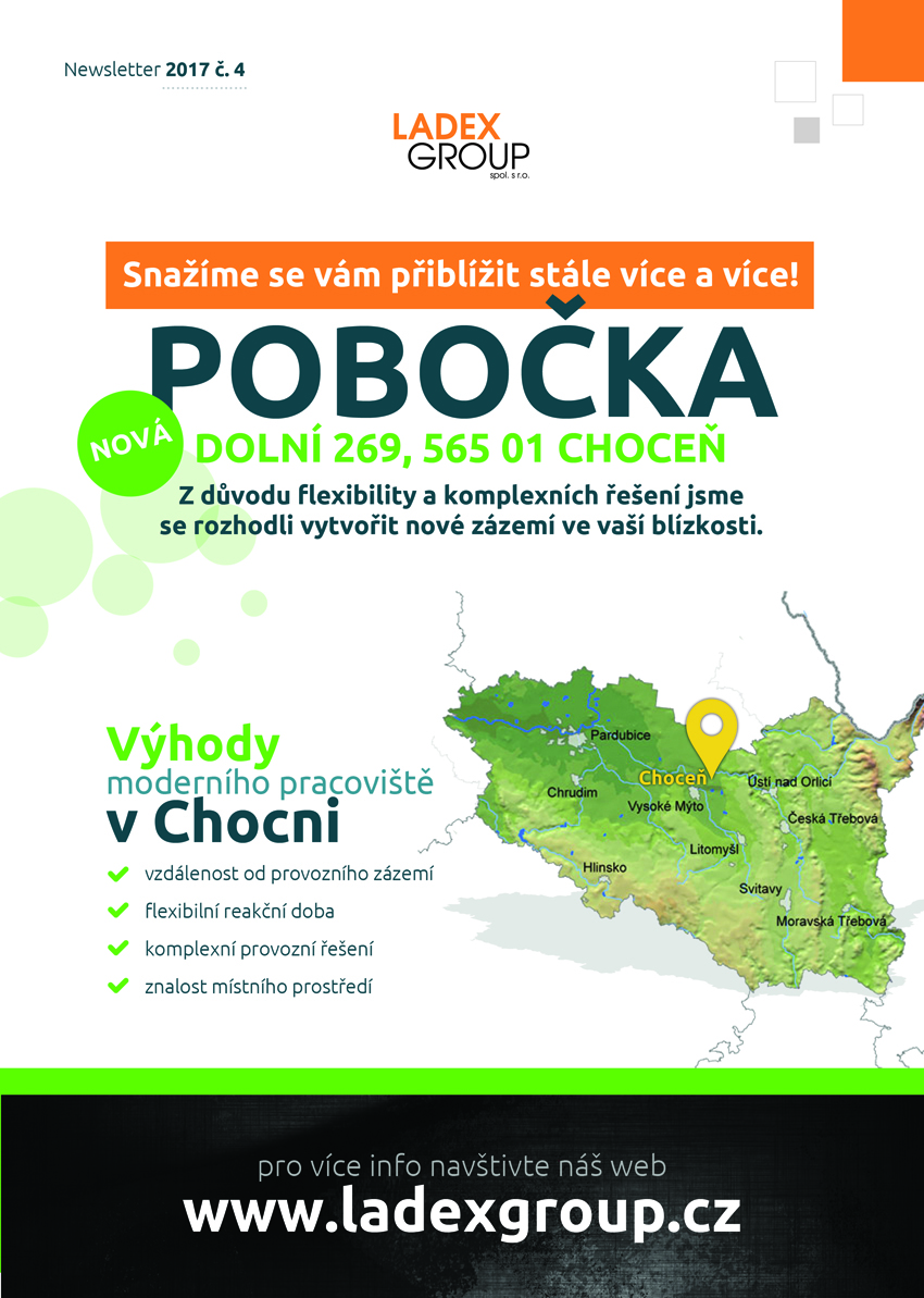 Nová pobočka v Chocni