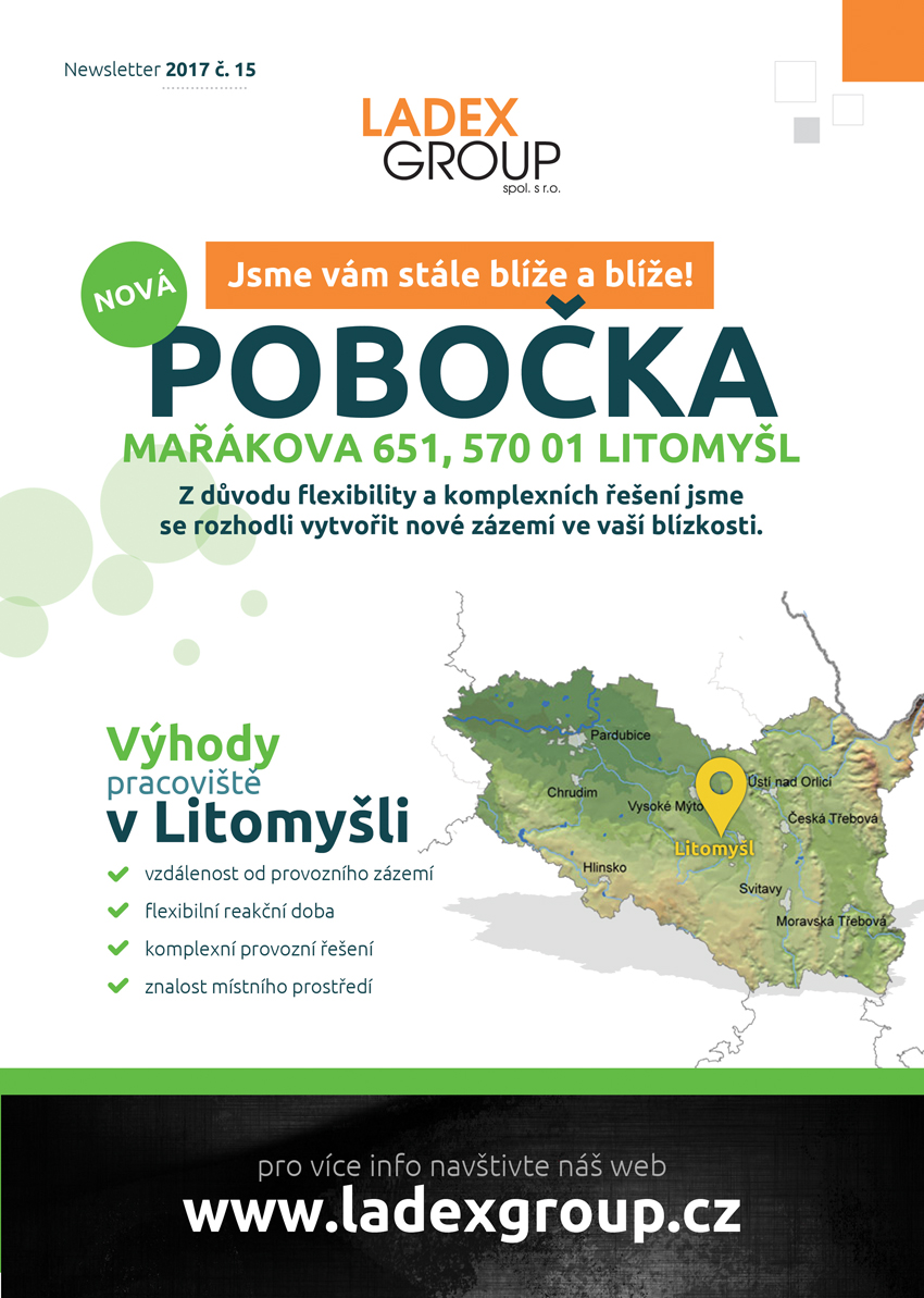 Nová pobočka v Litomyšli