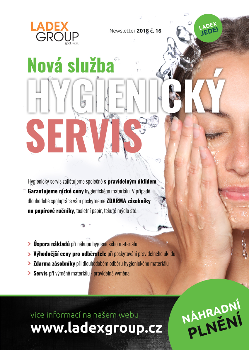 Nová služba Hygienický servis