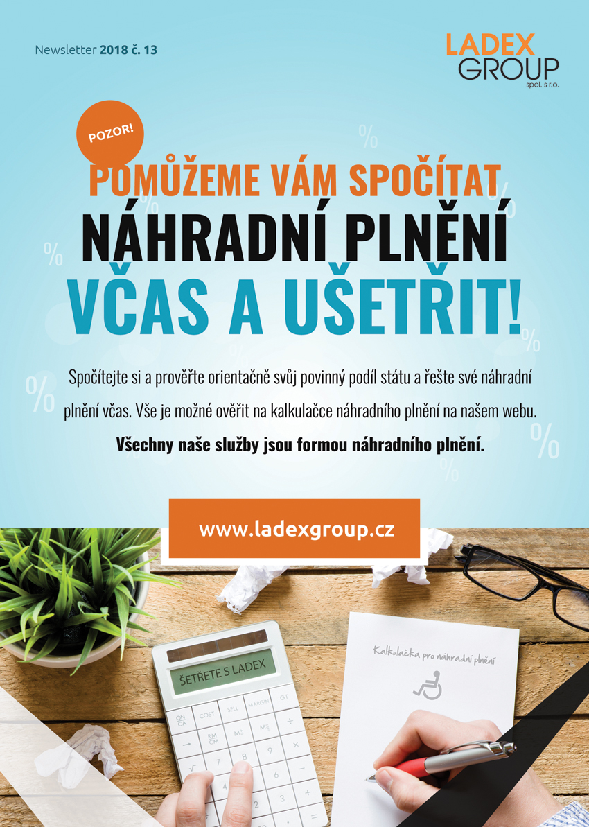 Pomůžeme vám spočítat náhradní plnění včas a ušetřit!