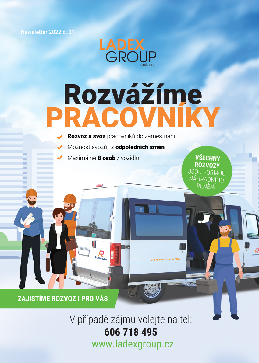 Rozvážíme pracovníky