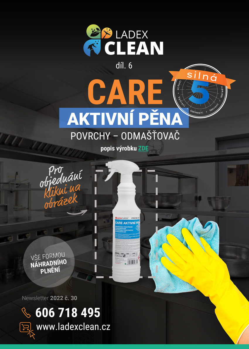 Silná pětka - CARE Aktivní pěna