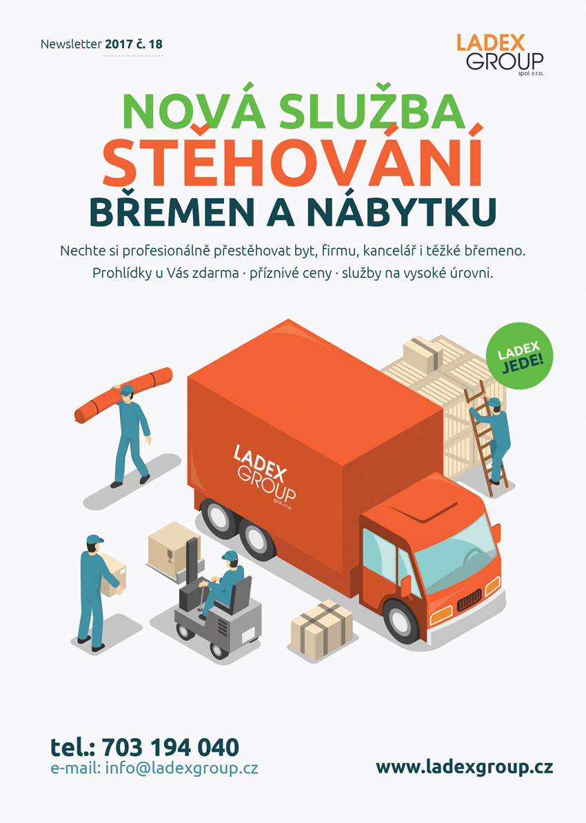 Stěhování břemen a nábytku