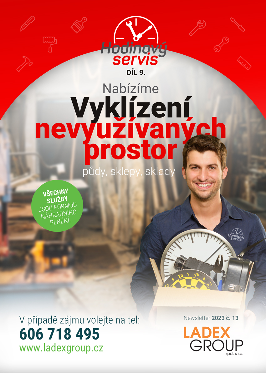 Vyklízení nevyužívaných prostor